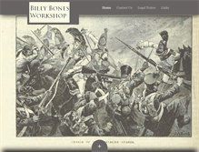 Tablet Screenshot of billybonesworkshop.co.uk